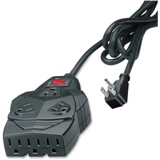 FEL99091 - Fellowes Mighty 8 Surge Protector with Phone Protection