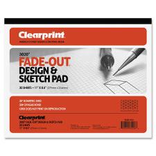 CLE932811ISO - Clearprint Isometric Grid Paper Pad - Letter