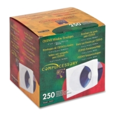 CCS26501 - Compucessory CD/DVD White Window Envelopes