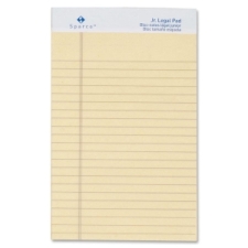 SPR01069 - Sparco Colored Jr. Legal Ruled Writing Pads - Jr.Legal