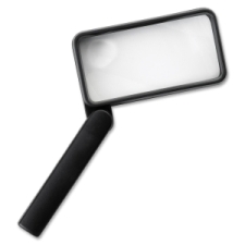 SPR01877 - Sparco Rectangular Handheld Magnifier