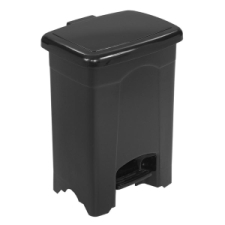 SAF9710BL - Safco Plastic Step-on 4-Gallon Receptacle