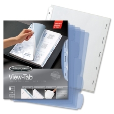 WLJ55066 - Wilson Jones View-Tab&reg; Transparent Dividers