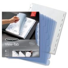 WLJ55068 - Wilson Jones View-Tab&reg; Transparent Dividers