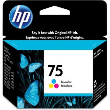 HEWCB337WN140 - HP 75 Original Ink Cartridge - Single Pack