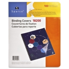 SPR18200 - Sparco Standard Clear Plain Presentation Covers