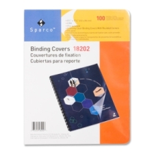 SPR18202 - Sparco Standard Clear Punched Presentation Covers
