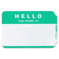CLI92233 - C-Line Hello My Name Is Adhesive Name Badges