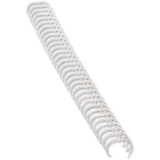 FEL52542 - Fellowes Wire Binding Combs, 3/8", 80 Sheets, White