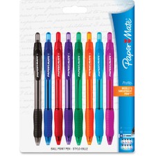 PAP54549 - Paper Mate Retractable Profile Ballpoint Pens