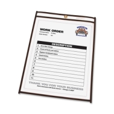 CLI46117 - C-Line Stitched Vinyl Shop Ticket Holders