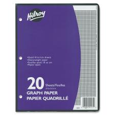 HLR05271 - Hilroy One-Sided Metric Quad Ruled Filler Paper