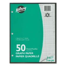 HLR05291 - Hilroy 5:1" Two-Sided Quad Ruled Filler Paper