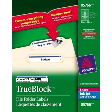 AVE05766 - Avery&reg; File Folder Label