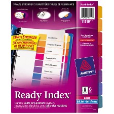 AVE11519 - Avery&reg; Ready Index Unprinted Tab