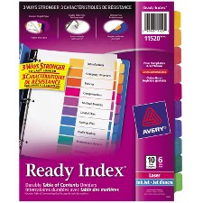 AVE11520 - Avery&reg; Ready Index Unprinted Tab