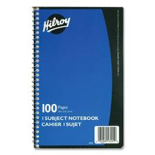 HLR13401 - Hilroy Executive Coil One Subject Notebook