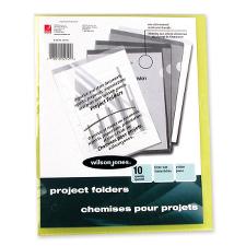 WLJ22155 - Wilson Jones Vinyl Pocket Folder