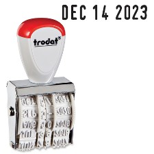 TRO28008 - Trodat 12 Year Manual Line Dater Stamp