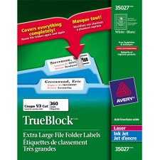 AVE35027 - Avery&reg; Extra Large Filing Label