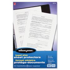 WLJ57110 - Wilson Jones Sheet Protector