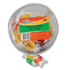 MDX79500 - Mondoux Gourmet Fruit Sticks Hard Candy