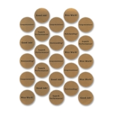 FST83430 - First Base Gold Imprintable Seal