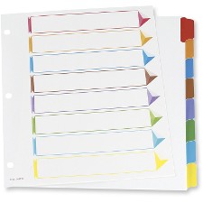 OXF200080 - Oxford Color Coded Index Divider