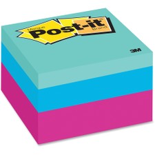 MMM2051FLTSS - 3M Mini Bright Colors Memo Cube