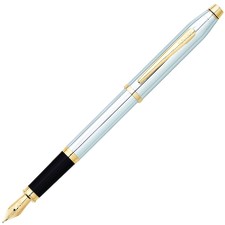 CRO3309MF - Cross Century II Medalist Chrome 23KT Gold Plated Appointments Fountain Pen