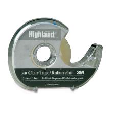 MMM500P12M33 - 3M Highland Crystal Clear Transparent Tape
