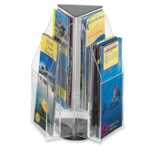 SAF5697CL - Safco Reveal 4" Pamphlet Tabletop Display