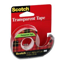 MMM600P12M33 - Scotch Cellulose Transparent Tape