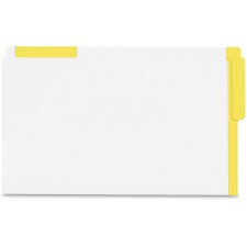 PFX613EYLW - Pendaflex Color Coded Top End-Tab File Folder