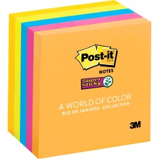 MMM6545SSUCC - Post-it&reg; Super Sticky Plain Notes