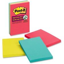 MMM6603SSUCC - Post-it&reg; Super Sticky Lined Notes