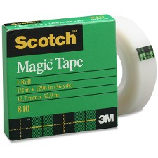 MMM810S12M33 - 3M Scotch Magic Transparent Tape