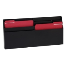 RUB96060ROS - Rubbermaid 6-Pocket Desk/Wall Organizer