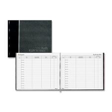 BLIA2006BBLK - Blueline Bilingual Visitor's Record Book