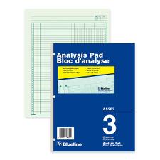 BLIA5203 - Blueline Analysis Columnar Pad