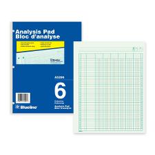 BLIA5206 - Blueline Analysis Columnar Pad