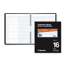 BLIA76716T - Blueline 767 Series Double Format Columnar Book