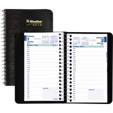 BLIC150181BT - Blueline 1/2 Hour Daily Appointment Book