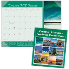 BLIC192118 - Blueline Monthly Canadian Provinces Planner