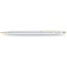 CROC3302 - Cross Classic Century Medalist Chrome 23KT Gold Plated Appointments Ballpoint Pen