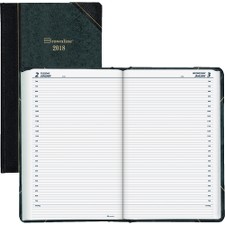 BLIC530F - Blueline Brownline Hardcover Daily Appointment Book