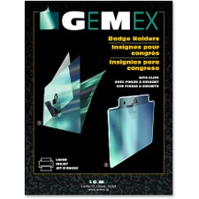 GMXCL225 - Gemex Badge Holder with Clip