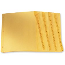 OXFCR213100N - Oxford Laminated Tab Index Divider