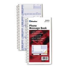BLID50976 - Blueline D50976 NCR Telephone Message Book