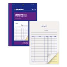 BLIDC101 - Blueline DC101 Statement Book